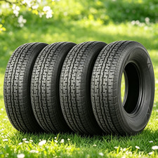 4-pack St 20575r15 Trailer Tires 205 75 15 Heavy Duty 8pr Radial Semi-steel 4-pack St 20575r15 Trailer Tires 205 75 15 Heavy Duty 8pr Radial Semi-steel