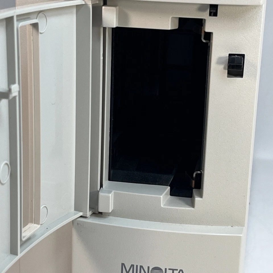 Minolta Dimage Scan Dual F-2400 With Power & Parallel Cords Tested Working - Image 3 of 4