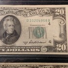 1950 B (Two)  $20  (Twenty) Dollar  Federal Reserve Banknotes - Cleveland, OH — photo 2