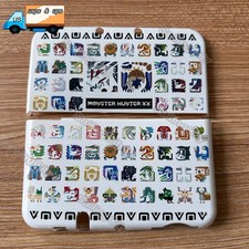 For Nintendo New 3DS LL / 3DS XL A E Snap on Case Protective Cover Housing Shell
