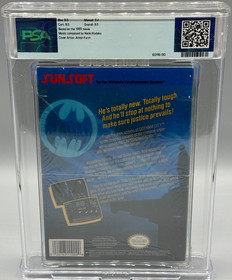 Batman Nintendo NES Ovalado SOQ CIB Completo PSA 8.5 Calificado No WATA SunSoft