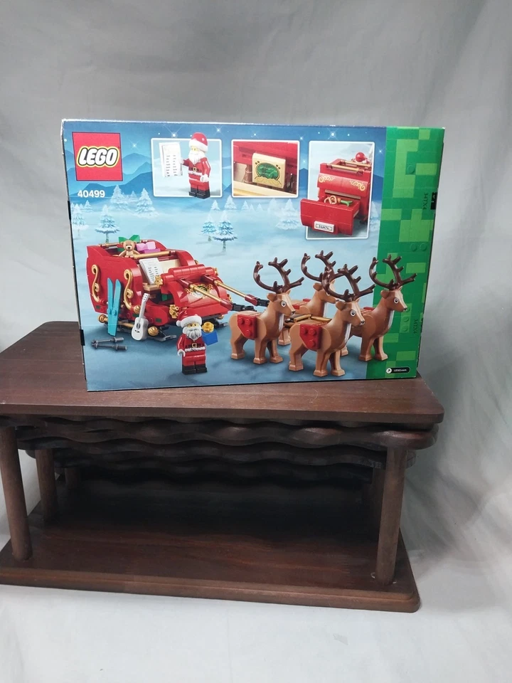 LEGO 40499 Trineo y Reno de Santa Navidad Sellado de Fábrica ¡NUEVO Difícil de Encontrar!! Foto 2 de 4