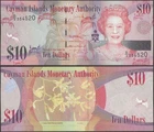 Cayman Islands 10 Dollars P40c B220c Sg 6 2018 UNC D/3  Prefix Banknote