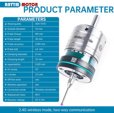 Taststift Tasteinsatz 27 mm D4mm NEU für 3D- Taster von Haimer