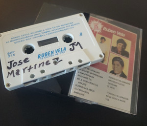 CASSETTE Ruben Vela – 15 Exitos de Oro SRP-315 USA 1984 TEJANO