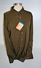Columbia Silver Ridge Lite Long Sleeve Shirt, Color Dark Green, Size Men's Med