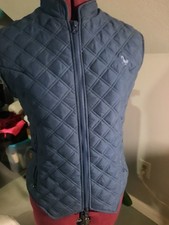 Chaleco acolchado ecuestre PRI - azul marino - talla L