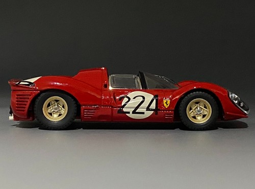 1/43 Ferrari 330 P3/P4 Spider #224 Targa Florio 1967 L.Scarfiotti N.Vaccarella - Picture 5 of 17