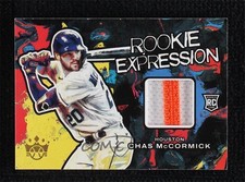 2022 Diamond Kings Rookie Expression Relics Holo Gold 5/50 Chas McCormick 0x7j