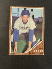 Price Drop - 1962 Topps Ron Santo 170 Ex Ok Centering HOF Chicago Cubs