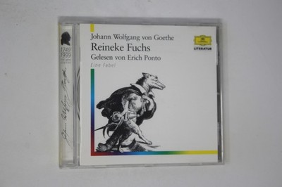 Goethe Reineke Fuchs CD Gelesen Von Erich Ponto Eine Fabel