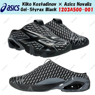 Kiko Kostadinov × Asics Novalis Gel-Styrax Black 1203A500-001