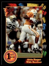 1991 Wild Card Draft Alvin Harper Tennessee Volunteers #95