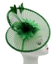 Women's Fascinator Headband Clip Circle Hat Weddings Ladies Races Royal Ascot