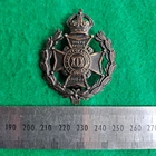 WW1 19th St Pancras Battalion County of London Regiment Cap Badge Blackend Brass
