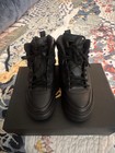 Boys Size 5Y All Black Jordan’s Basketball Shoes Brand New with Box — photo 4