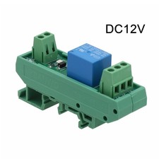 Relay Board Din Rail 1 Channel 30VDC 250VAC 5/12/24V Relay Built-in MPA