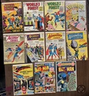 Vintage 1960s World's Finest, Superman, Batman,10+12 Cent X 11 Comics 3 Giants!!