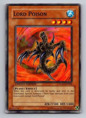 Lord Poison GLD2-EN004 card