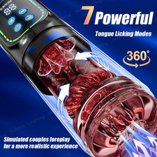 Automatic Telescopic Thrusting Male Masturbator
