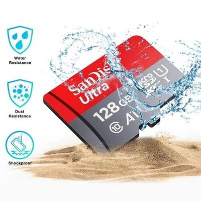 SanDisk Micro SD Karte Ultra 32GB 64GB 128GB 256GB - TF Speicherkarte für Handy