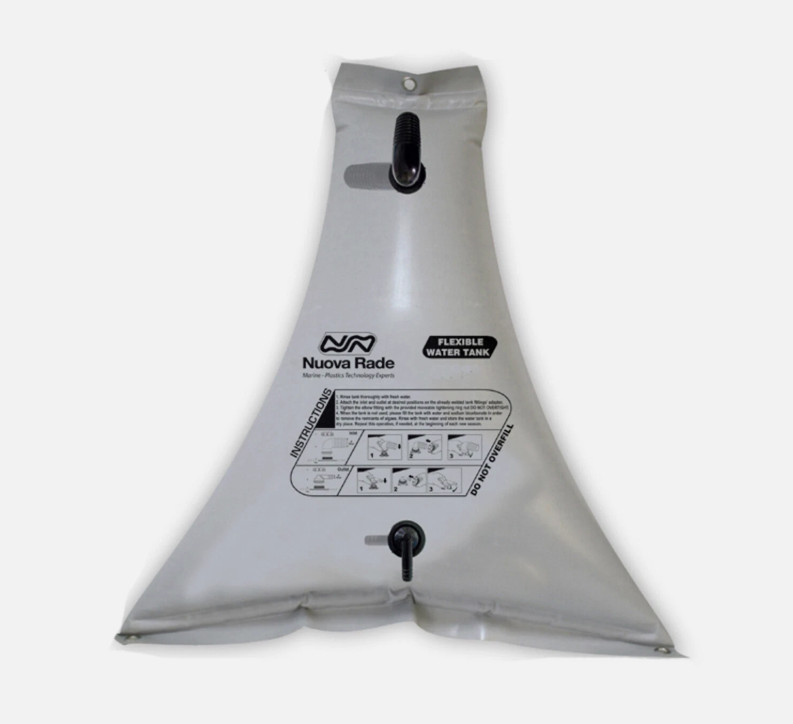 Flexible PVC Water Tank Nuova Rade 31326 - 100 Litre - Triangular 114x116x 21cm