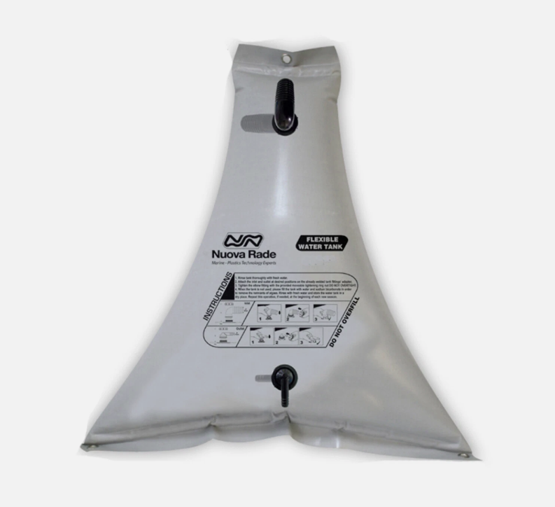 Flexible PVC Water Tank Nuova Rade 31326 - 100 Litre - Triangular 114x116x 21cm
