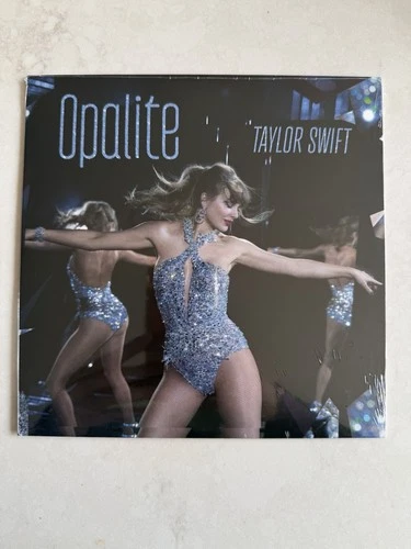 Taylor Swift Life Of A Showgirl Opalite 7" Vinyl Single Blue Pearlescent IN HAND