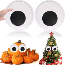 7 Inch Giant Googly Eyes, 2 Pcs Large Sticky Wiggle Eyes