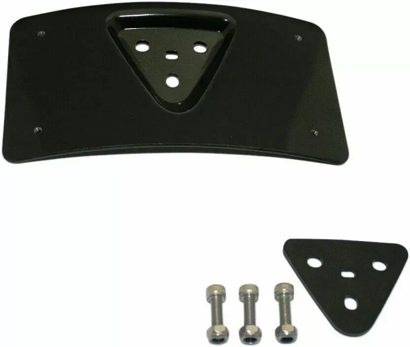 Custom Dynamics Radius Black License Plate Mount 2030-0993