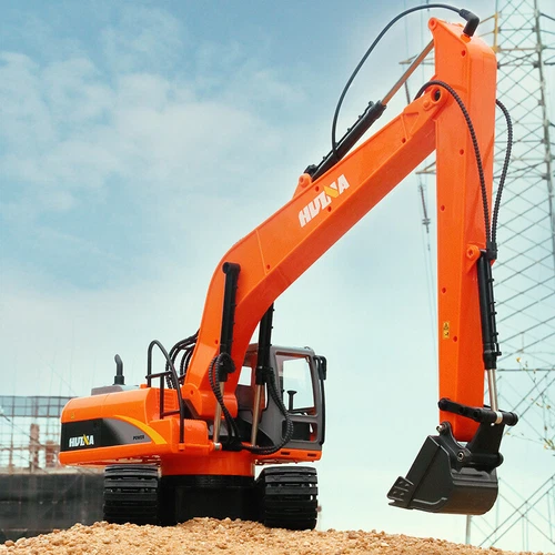 Huina RC Digger 1/14 Scale Remote Controlled Excavator with Longer Extended Arm - Picture 7 of 22