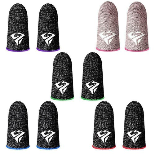 For Mobile Games Gaming Finger Sleeve Sweatproof Anti-slip Cover Fingertip ^2025 - Bild 1 von 16