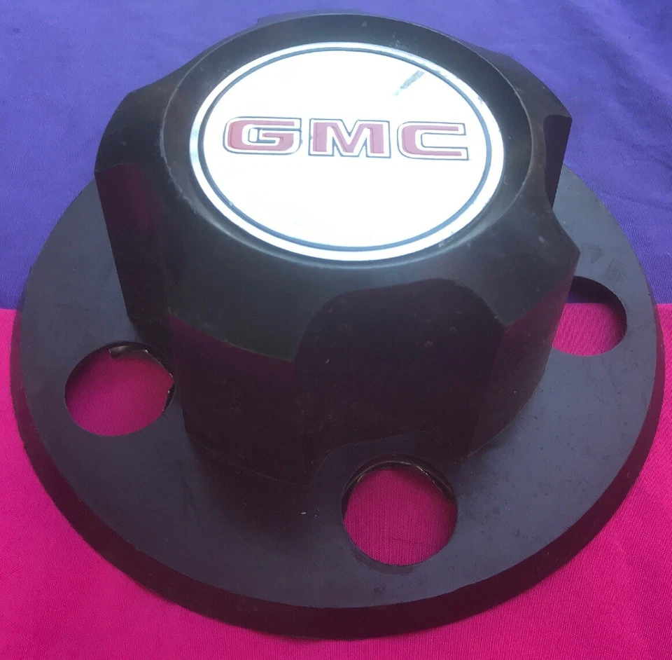 Tapacubos tapacubos GMC SAFARI VAN 1985-1995 15594373 15594372 NEGRO FABRICANTE DE EQUIPOS ORIGINALES OE Foto 2 de 4