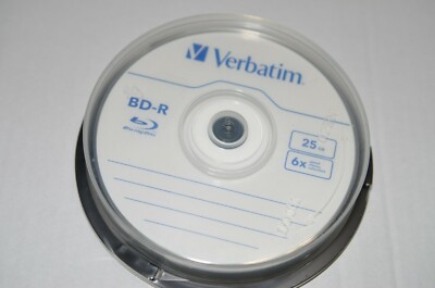 Verbatim - BD-R 25GB 200枚  Verbatim Japan Verbatim BD-R 25GB 6X Blu-ray Recordable Media Disc - 10 Pack