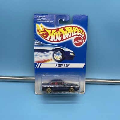 1994 Hot Wheels Main Line BMW 850i International Card 13581 | eBay