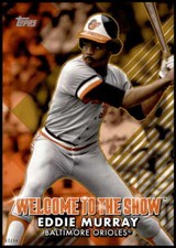 Eddie Murray 2022 Topps 5x7 Welcome to the Show Gold #WTTS-45 /10 Orioles