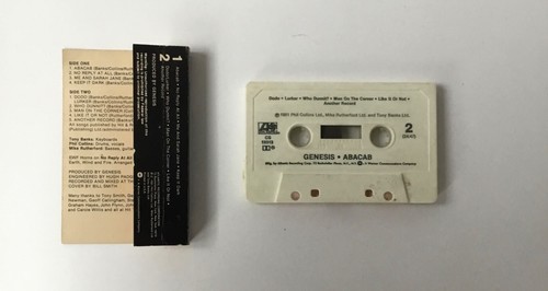Vintage cassette Genesis Abacab 1981 Atlantic Records no case Atlantic CS19313 - Picture 2 of 3