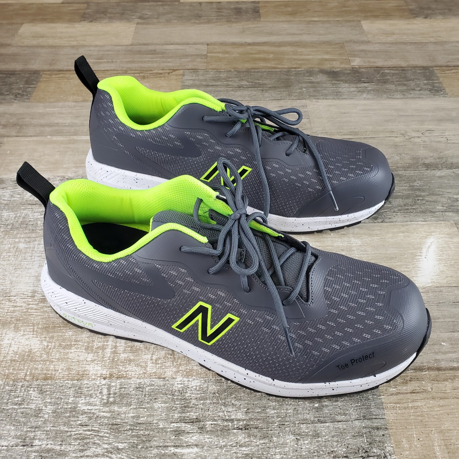 New Balance Midlogiehpr Mens Shoes Sz 13 EE Athletic Running Gray Lime Sneakers New Balance Midlogiehpr Mens Shoes Sz 13 EE Athletic Running Gray Lime Sneakers