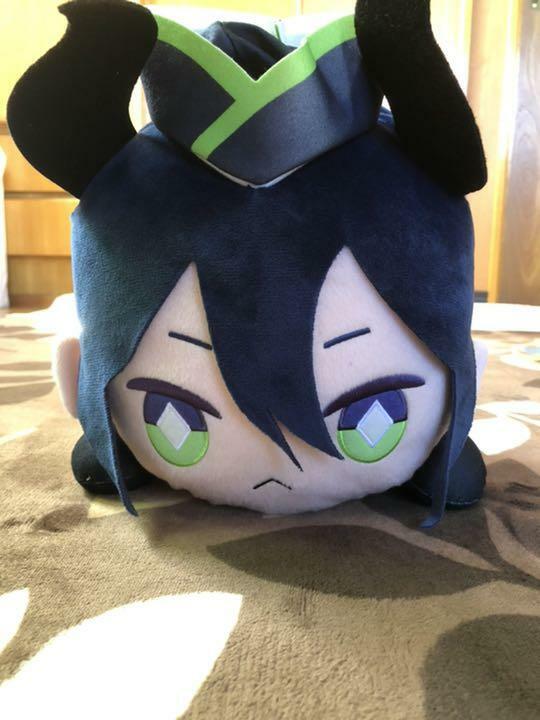Twisted Wonderland Idia Shroud & Malleus jumbo Nesoberi Plush doll