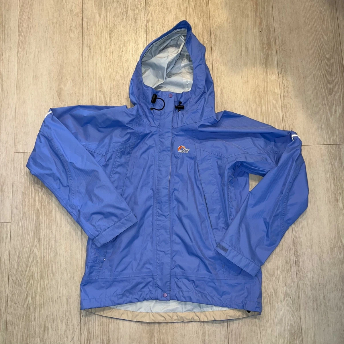 Portugees Op de kop van Voeding Lowe Alpine Rain Jacket with Hood Blue Women&#039;s Small | eBay