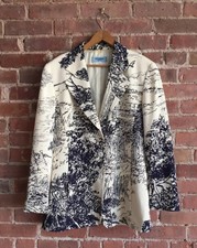 Rare Vtg Iceberg History Winnie The Pooh Ladies Jacket, Sz 50 It Magnifique!