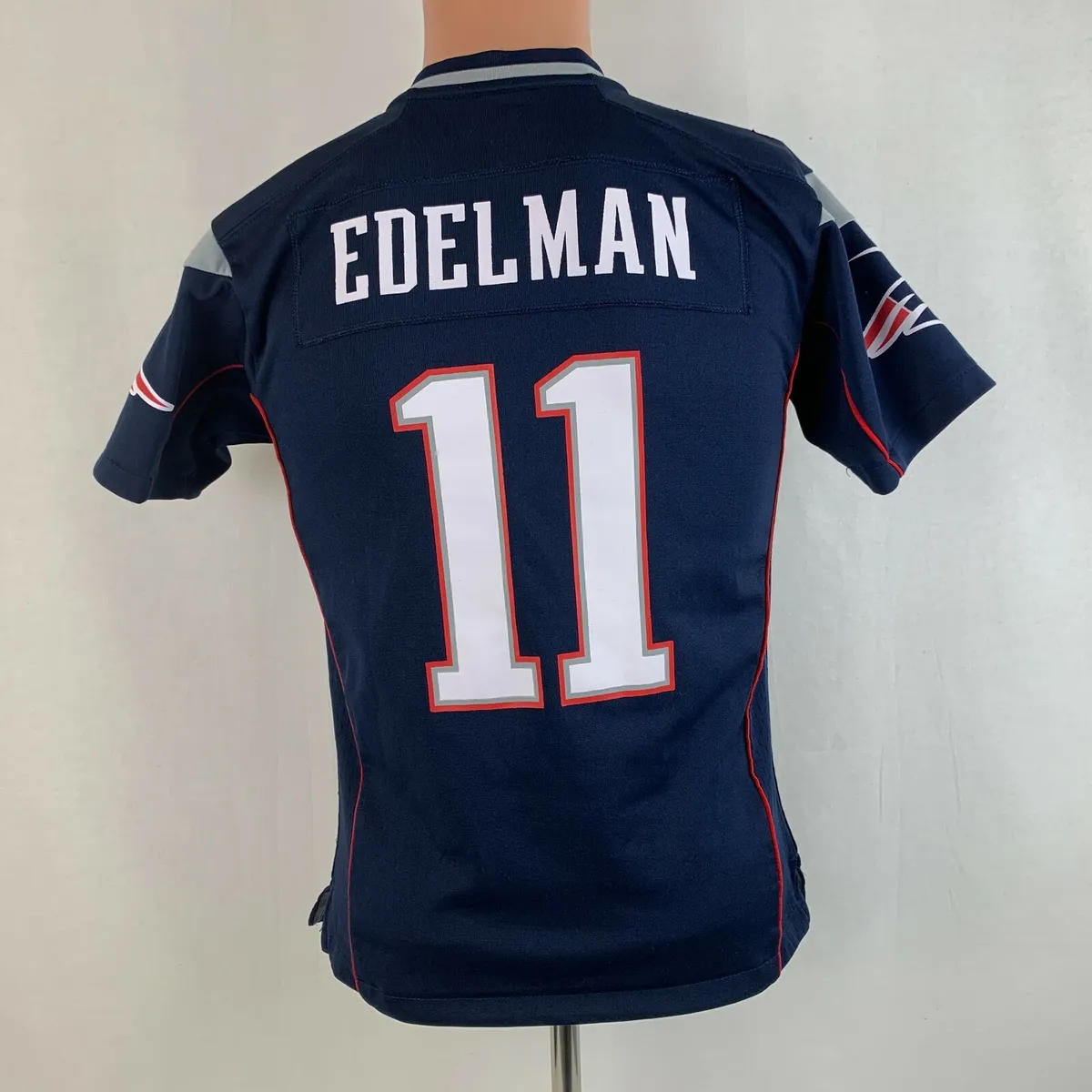 Nike Julian Edelman New England Patriots Game Jersey NFL Football