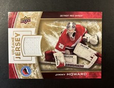 2014 Upper Deck Game Jersey Jimmy Howard HHOF-HO