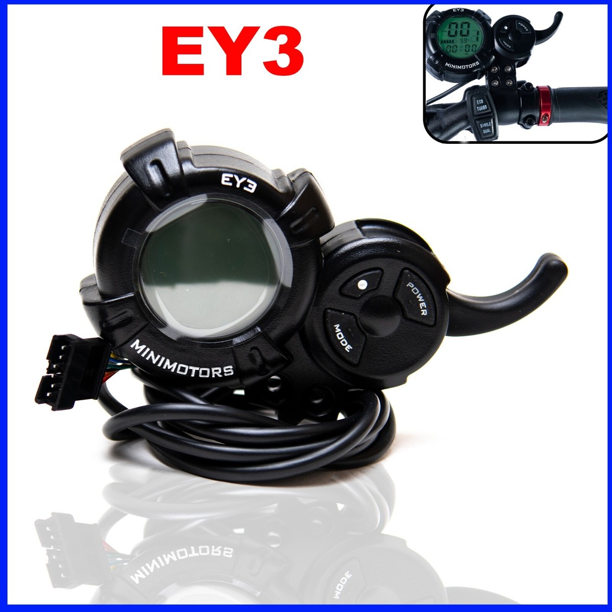 52V 60V 72V EY3 Display LCD for Dualtron 2 Victor Warrior 11 EYE3