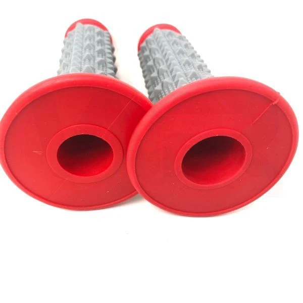 Empuñaduras manillar rojo gris para Yamaha TT-R TTR50 TTR90 TTR110 TTR250 Foto 2 de 2