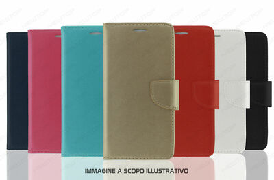 FMPC Custodia Portafoglio Per Xiaomi Poco M3 / Redmi 9T – Cover In Pelle Con Supporto E Slot Carte (Blu)
