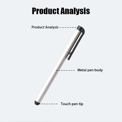Stylet Universel Capacitif Écran Tactile iPhone iPad Smartphone Tablette Samsung - Afbeelding 7 van 17