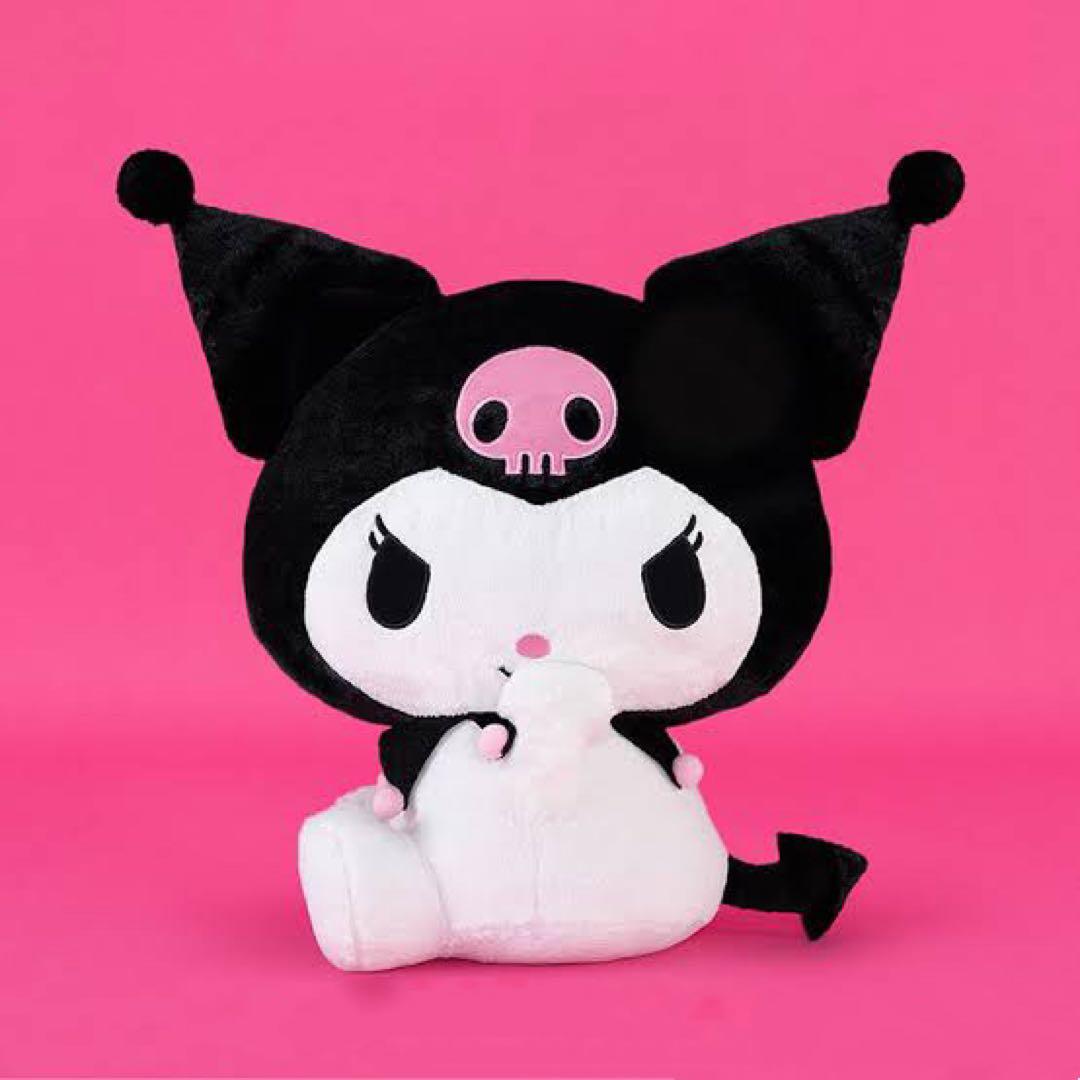 とてもデカいくろみ super big kuromi とてもデカいくろみ super big kuromi とてもデカいくろみ super