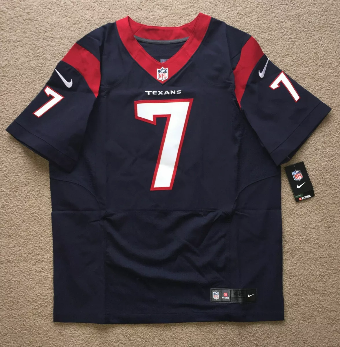 HOUSTON TEXANS Case Keenum Nike OnField Authentic NEW Jersey.  Game/Limited/Elite