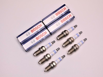 6x per BMW z3 2.2 ORIGINALE BOSCH SUPER PLUS SPARK PLUGS